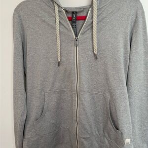 Vuori Women’s Halo Performance Hoodie 2.0 Light Gray